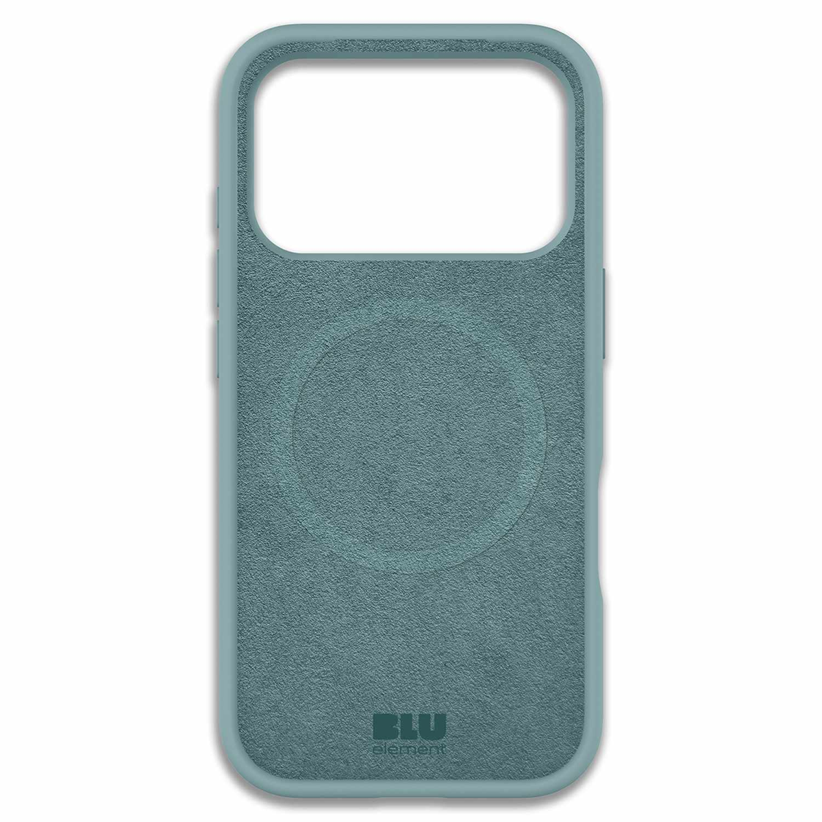 Blu Element - Coque MagSafe en silicone, couleur bleu sarcelle clair, pour iPhone 18 Pro/17 Pro