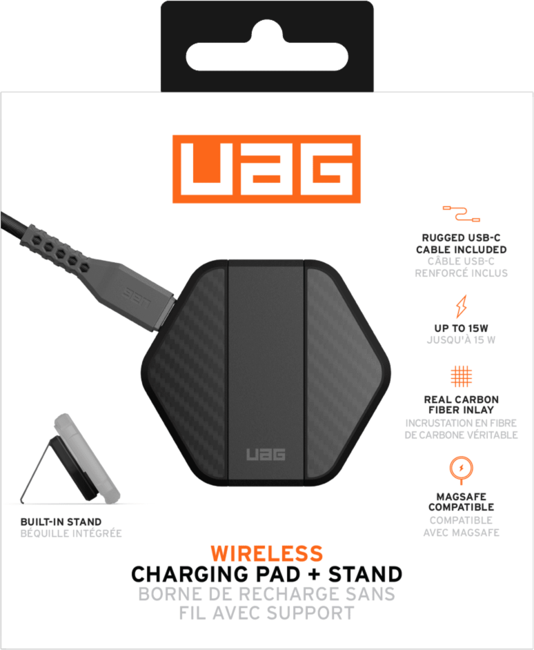 <p>The UAG 15W Wireless Charging Pad is designed for a quick and hassle-free magnetic charge while delivering up to 15W of fast charging.</p>