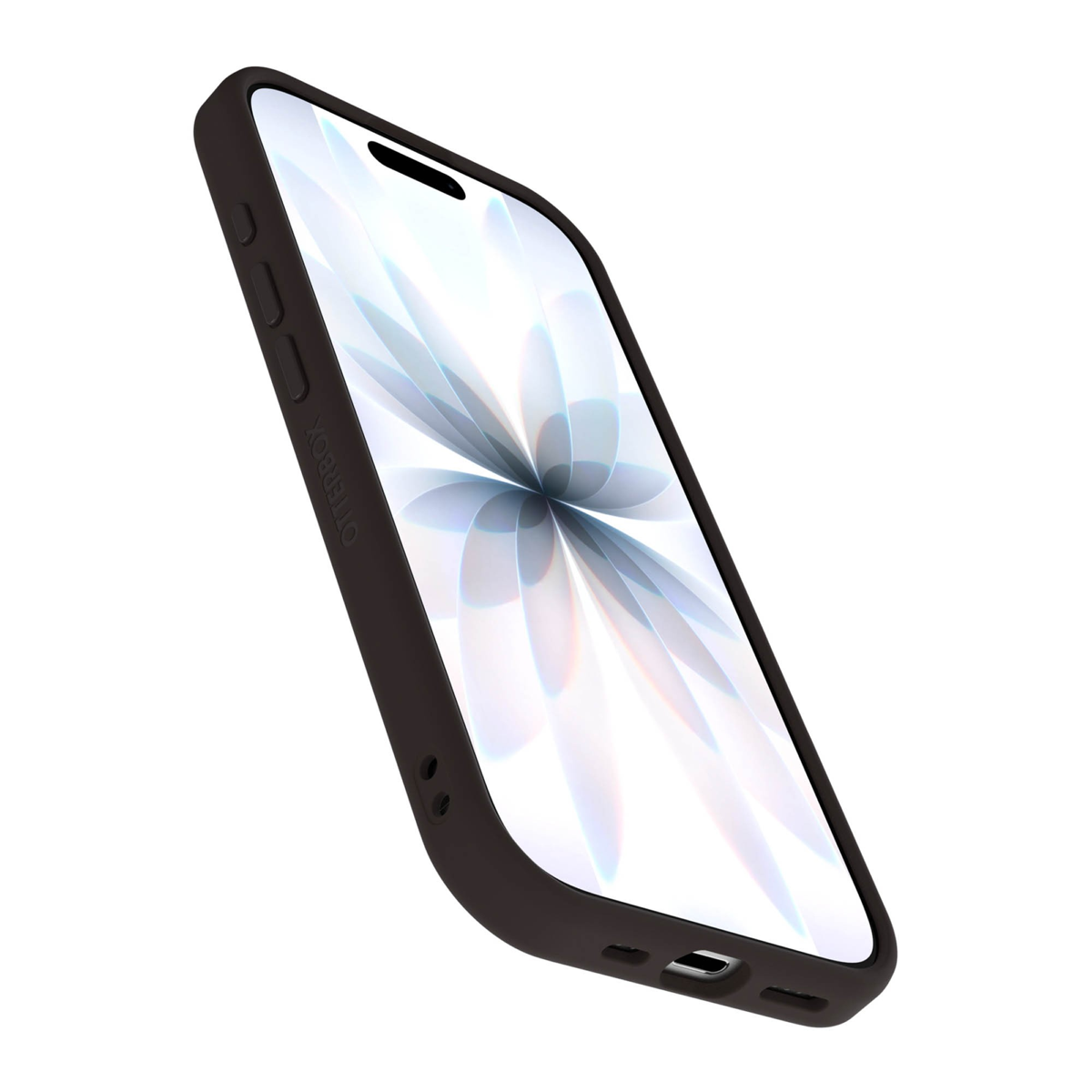 The OtterBox Figura Series blends a velvety-soft feel with ultra-slim protection, military-grade drop defense, MagSafe compatibility, and raised edges to guard the screen and camera.