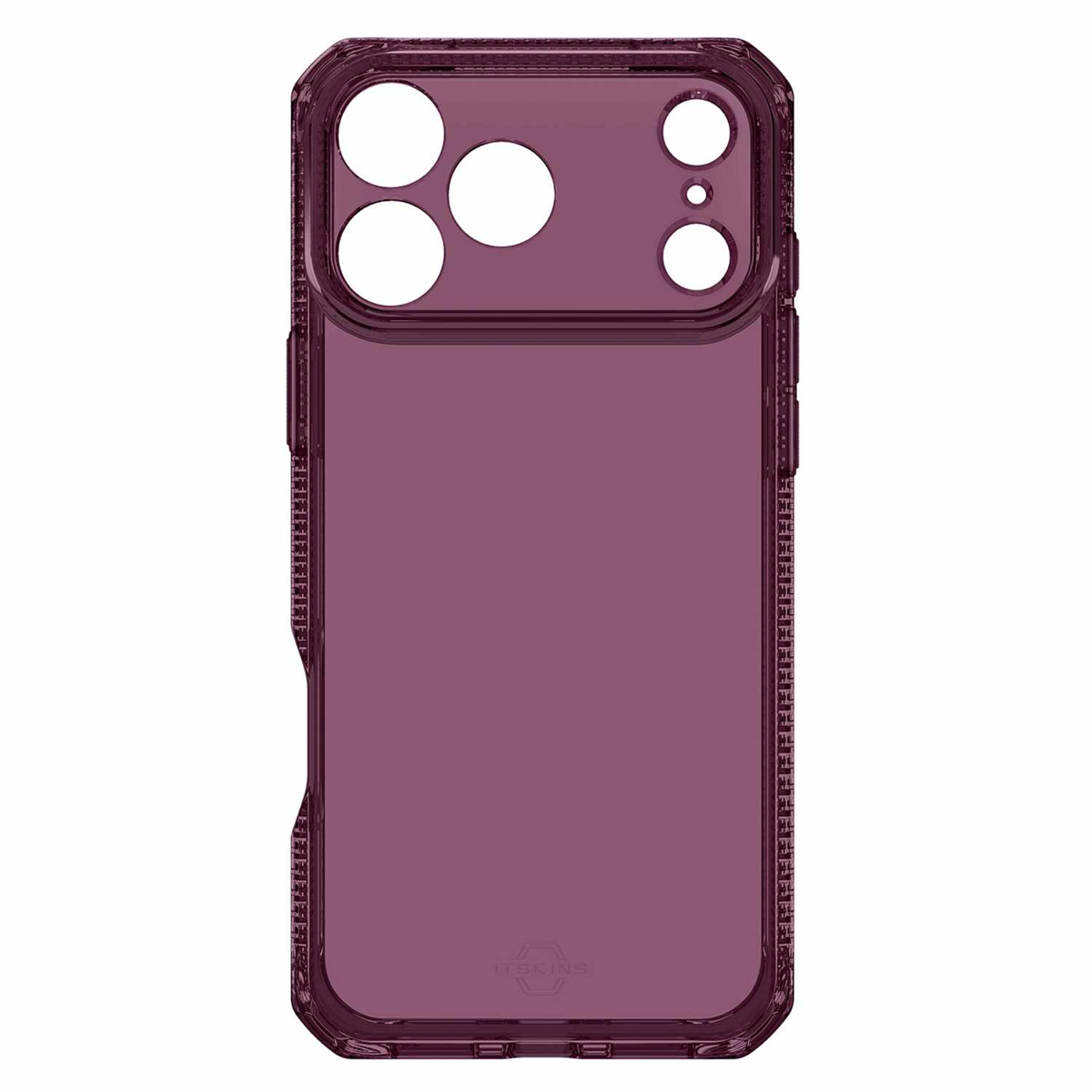 ITSKINS - Spectrum_R Clear Case Plum for iPhone 18 Pro/17 Pro
