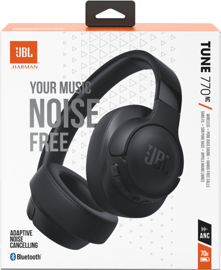 Adaptive Noise Cancelling Wireless Over-Ear Headphones