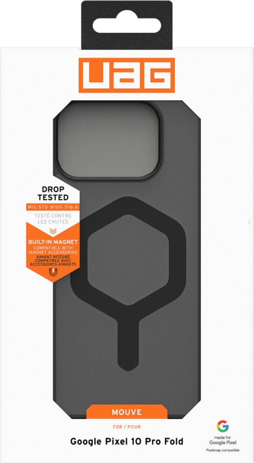 <p>The UAG Fold Series case features a two-piece transparent design specifically for folding devices, offering featherlight construction and a built-in magnetic module for seamless compatibility with magnetic accessories.</p>