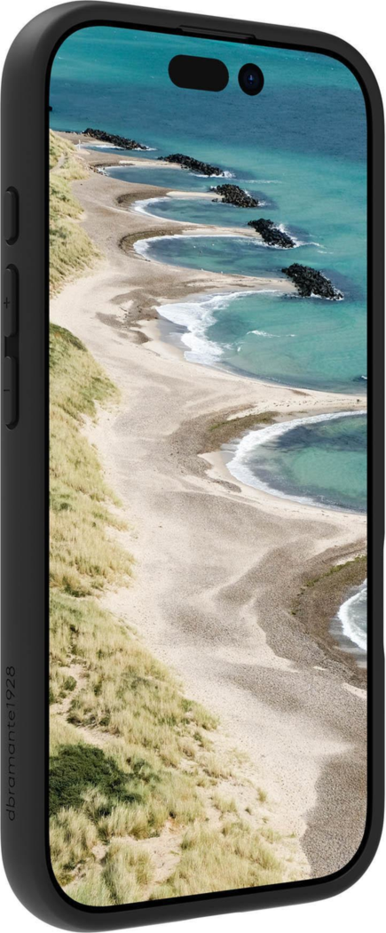 • Made from 100% GRS-certified recycled and recyclable plastic materials (1case=2x0.5l plastic bottles) 
• Custom fit all-around protection 
• Slim yet impact protective design (2m/6.5ft impact protection) 
• Built-in MagSafe magnet
• Made without compromising on quality, functionality, and design