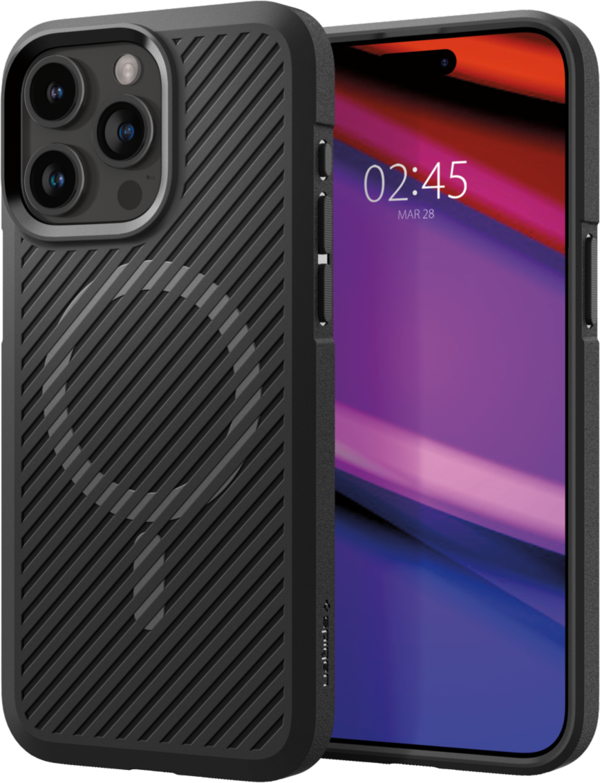 Spigen Core Armor Magfit for iPhone 15 Pro Max - Matte Black