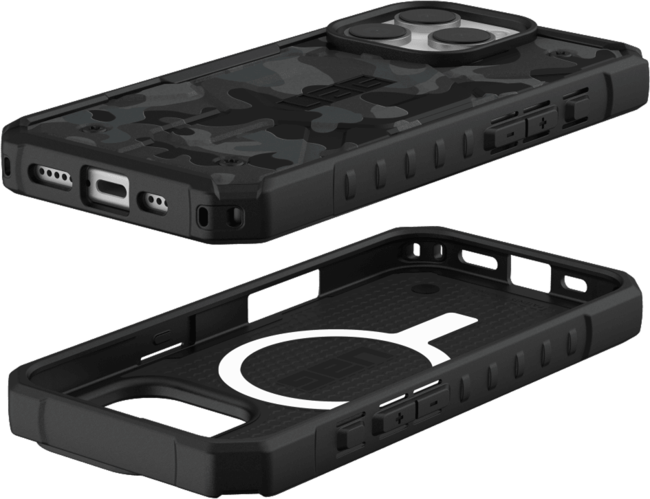 Designed with action and adventure in mind, the UAG Pathfinder case with MagSafe provides serious protection with a modern classic look.