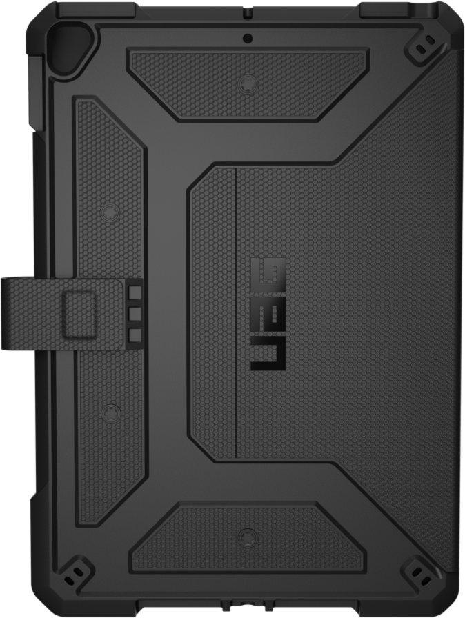 A lightweight design backed by military-grade protection, the UAG Metropolis case features all-around protection and an integrated stand for optimal viewing.