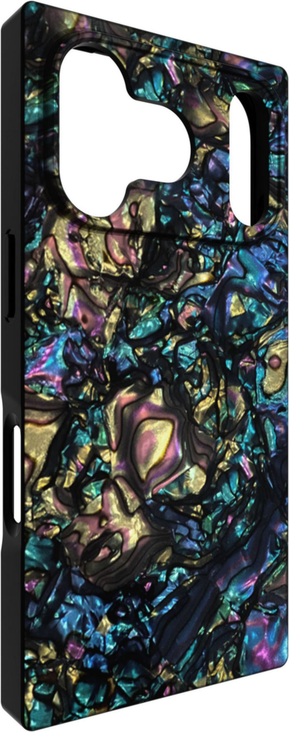 Flaunt - Square MagSafe Case for Apple iPhone 17 Pro - Abalone Shell