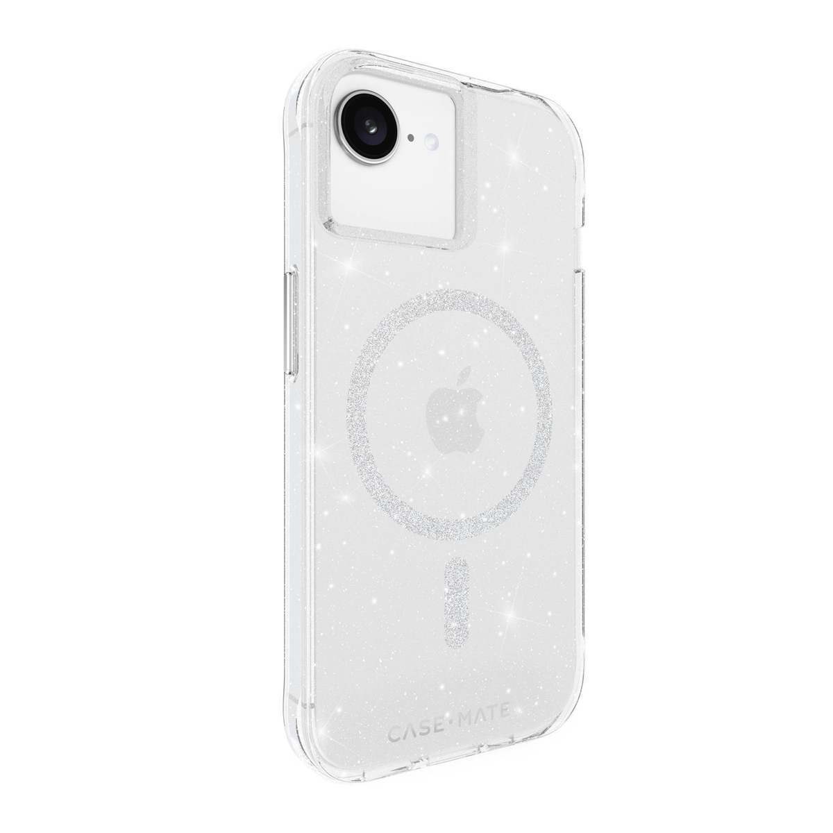 Add a little more glam with the Case-Mate Twinkle Silver MagSafe case, featuring shimmering silver sparkles, 12 foot drop protection, and MagSafe compatibility.