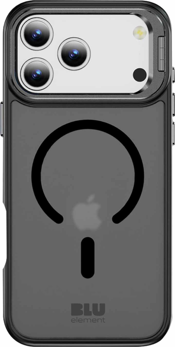 Blu Element - Boîtier Chromatic Kick MagSafe noir pour iPhone 17 Pro
