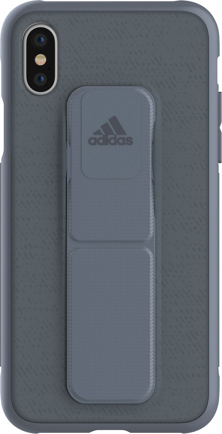 iPhone XS/X ADIDAS Black Grip Snap Case