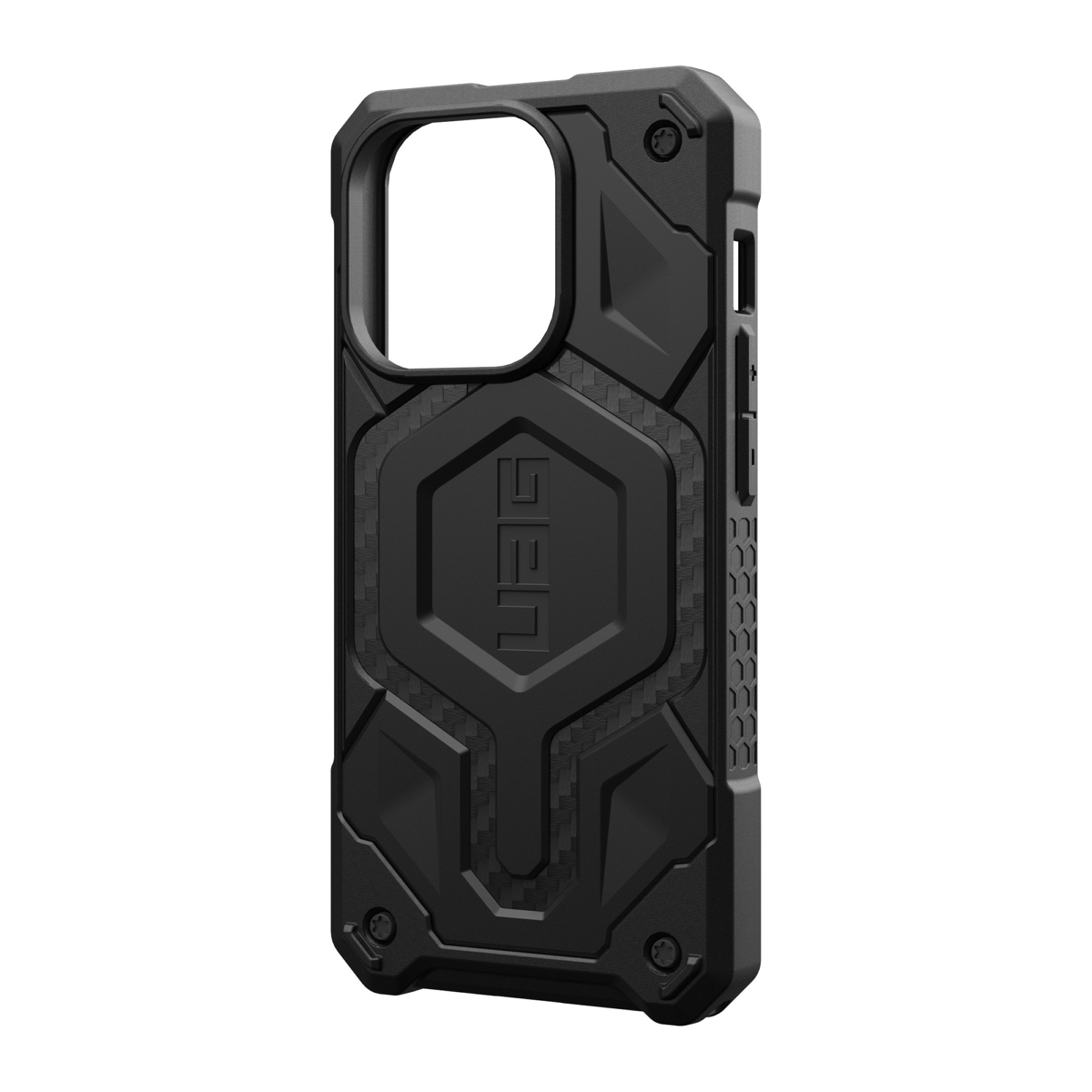 The quintessential, all-terrain, rugged protective case now available with built-in MagSafe module. The UAG Monarch Pro is equipped with premium materials for premium protection.