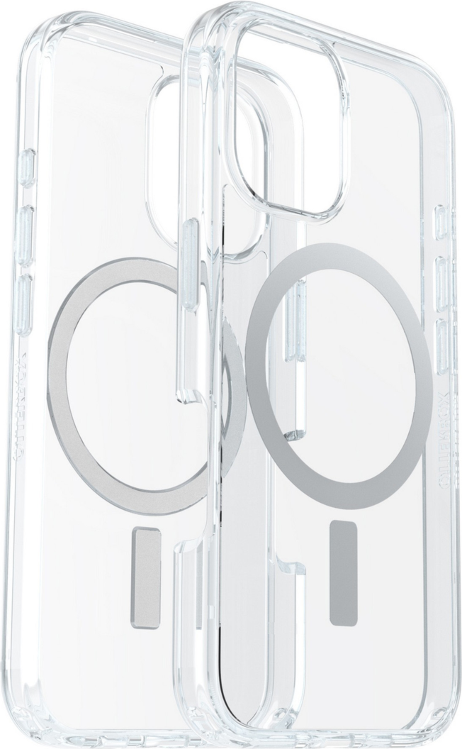 The OtterBox Symmetry Clear Series with MagSafe is a transparent case that makes a bold visual statement in a design that's slim and understated.