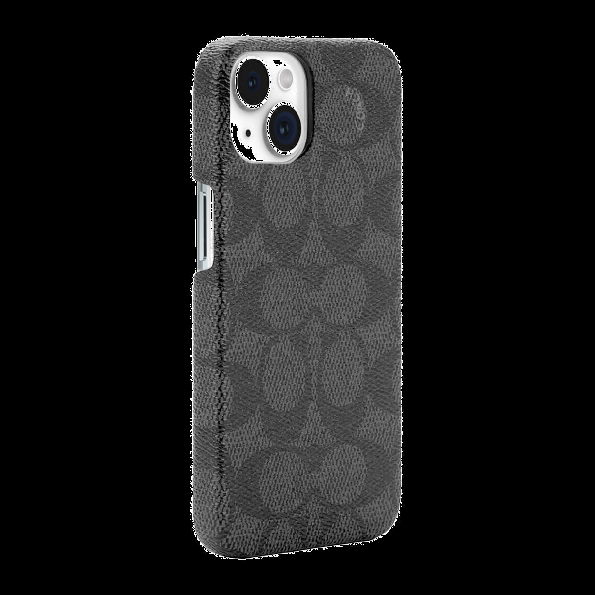 The Coach Slim Wrap Case is durably designed with an impressive 10 ft drop protection and thin profile for wireless charging.