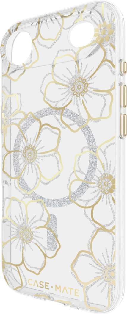 Case-Mate - Floral Gems MagSafe Case for Apple iPhone Air - Gold