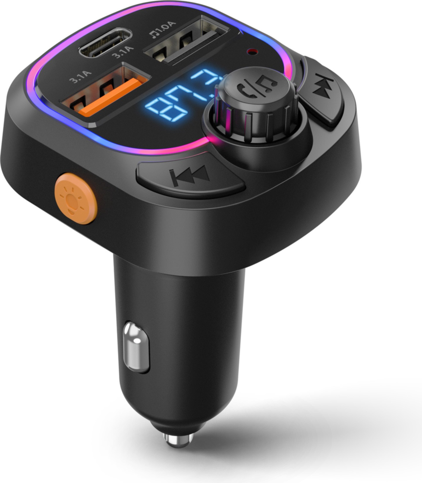 <p>The HyperGear Intellicast Road FM Bluetooth Transmitter with 15W CLA Car Charger adds Bluetooth to any car and can charge up to three devices at once.</p>