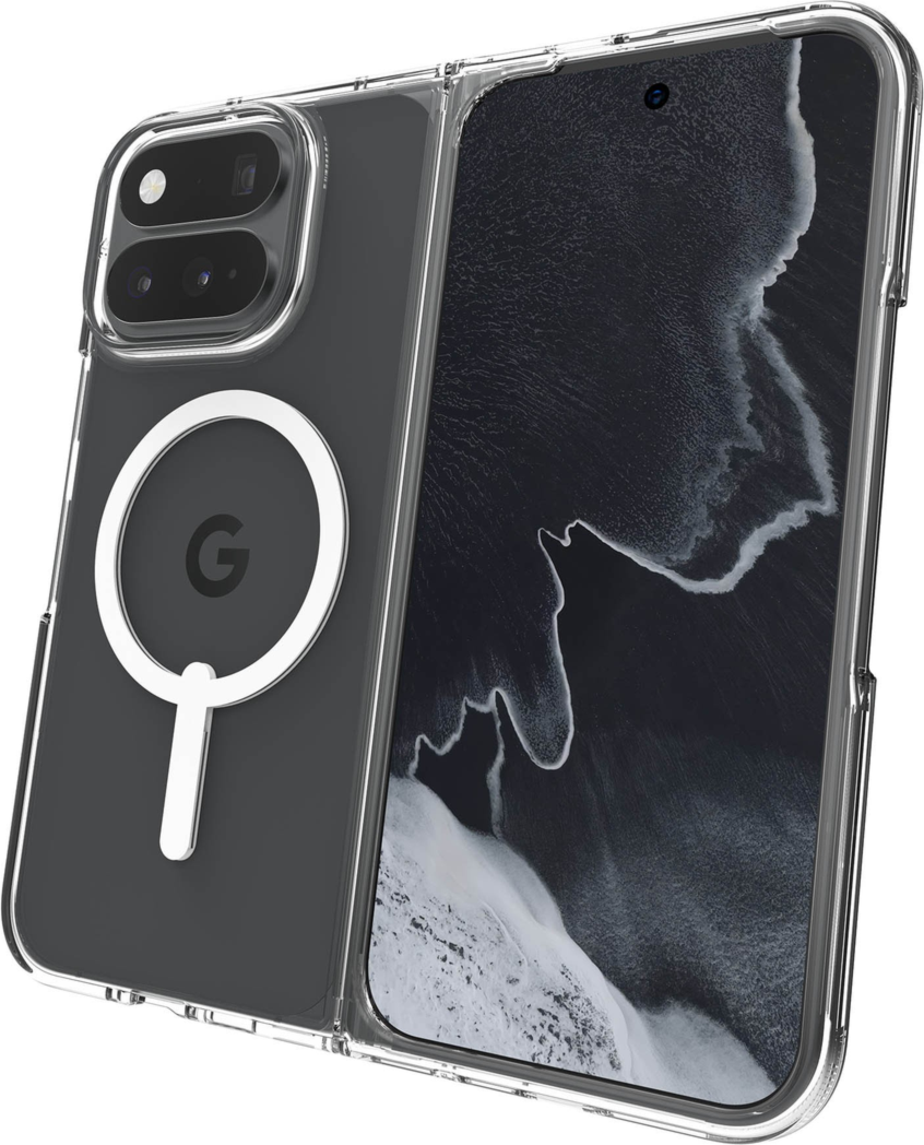 Strengthened with Graphene, the ZAGG Crystal Palace Snap Lite case combines an ultra-thin, crystal-clear profile with up to 10 ft drop protection and strong built-in magnets for magnetic accessories.