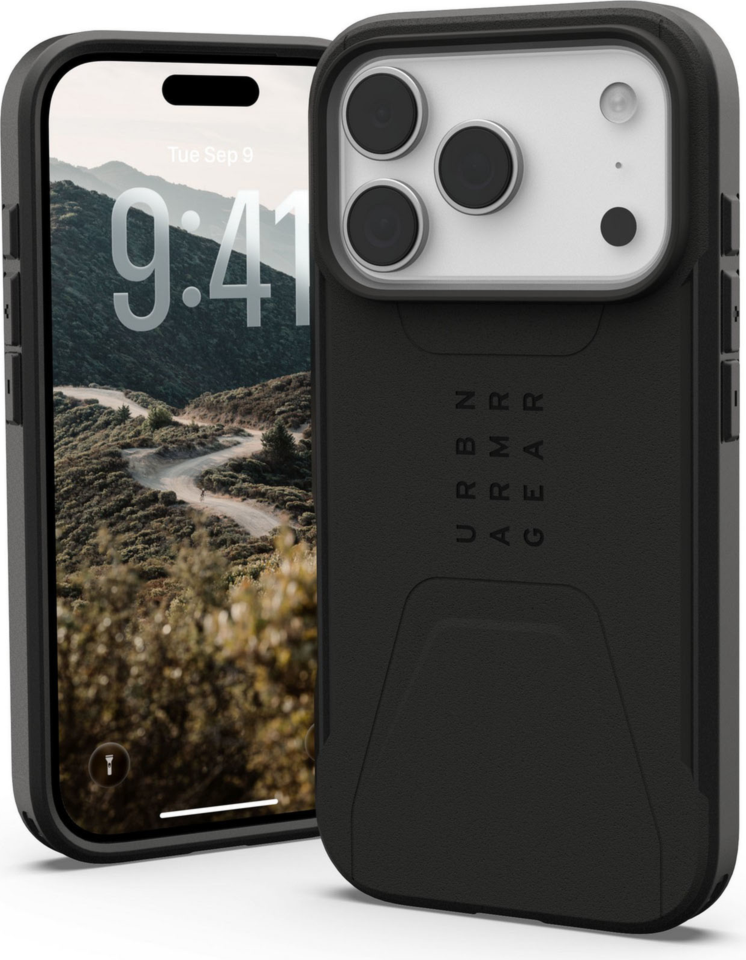 Urban Armor Gear (UAG) - Civilian MagSafe Case for Apple iPhone 17 Pro - Black