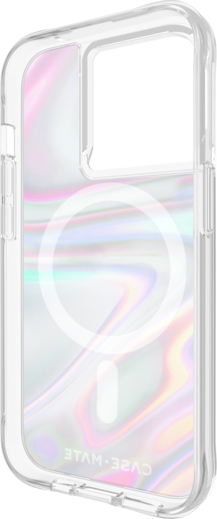 Case-Mate’s popular Soap Bubble case, now with MagSafe compatibility! The Soap Bubble case is literally a protective bubble for your phone with its 12ft drop protection.