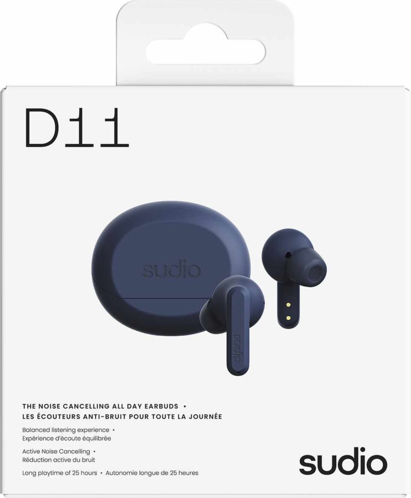 Sudio - D11 In-Ear Headphones Blue