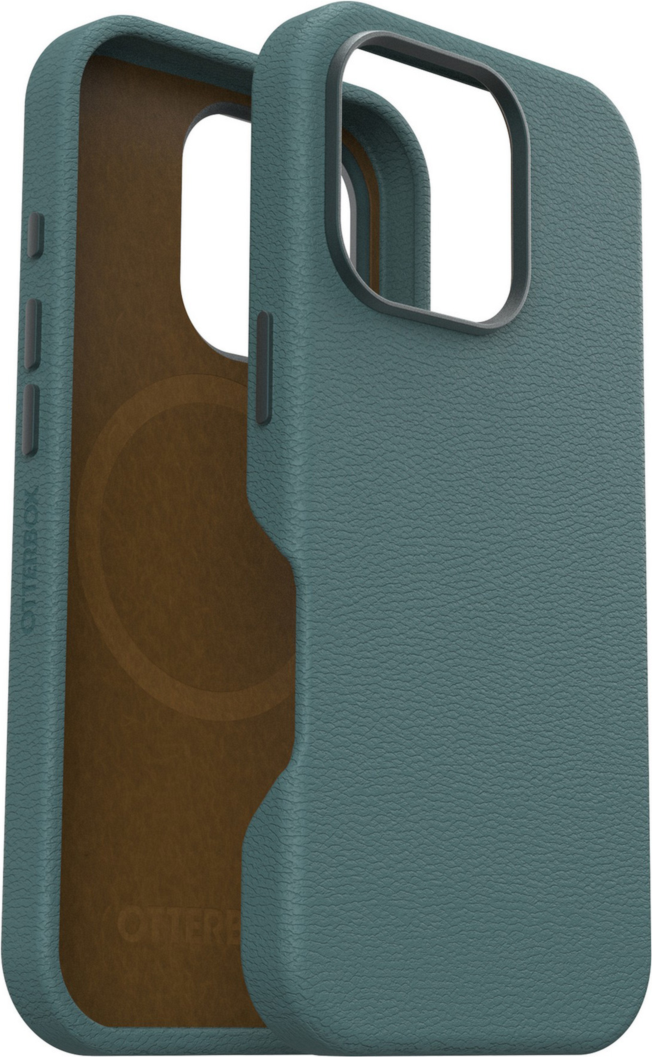 <p>Crafted from organically grown and sustainably harvested nopal cactus, the Otterbox Symmetry Series Cactus Leather case for MagSafe offers a sustainable alternative to traditional leather products.</p>