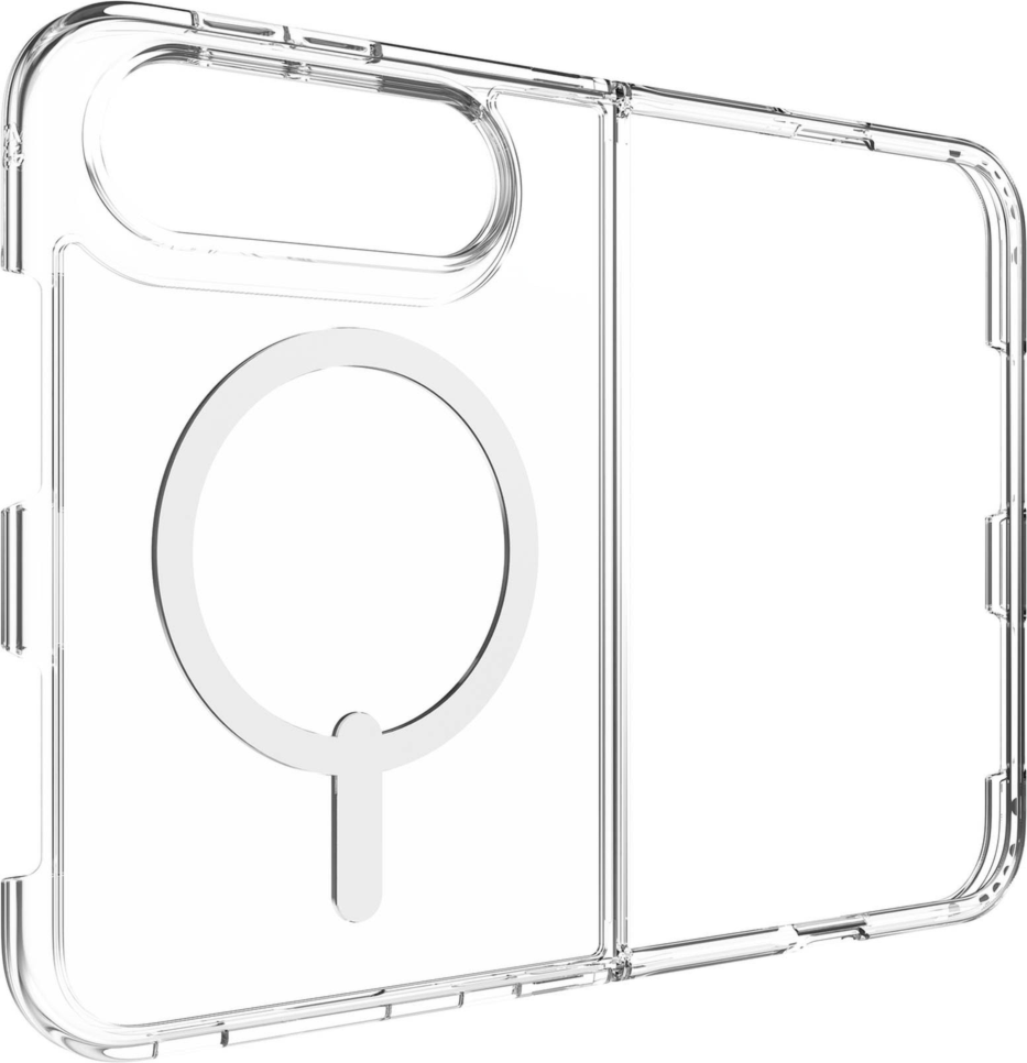 Strengthened with Graphene, the ZAGG Crystal Palace Snap Lite case combines an ultra-thin, crystal-clear profile with up to 10 ft drop protection and seamless MagSafe compatibility.