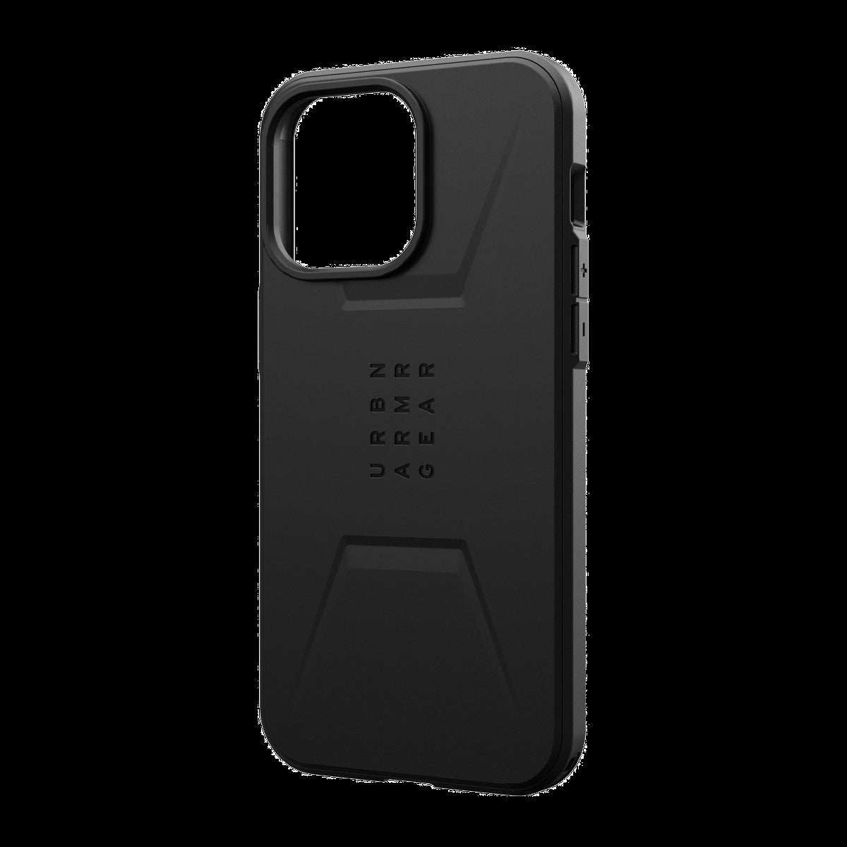 The modern yet rugged UAG Civilian case features shock absorbing construction in a lightweight design that is compatible with MagSafe charging.