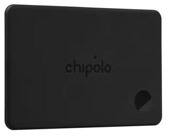 Chipolo - CARD Tracking Tag (Works with Android's Find Hub Device or Apple Find My) - Charcoal