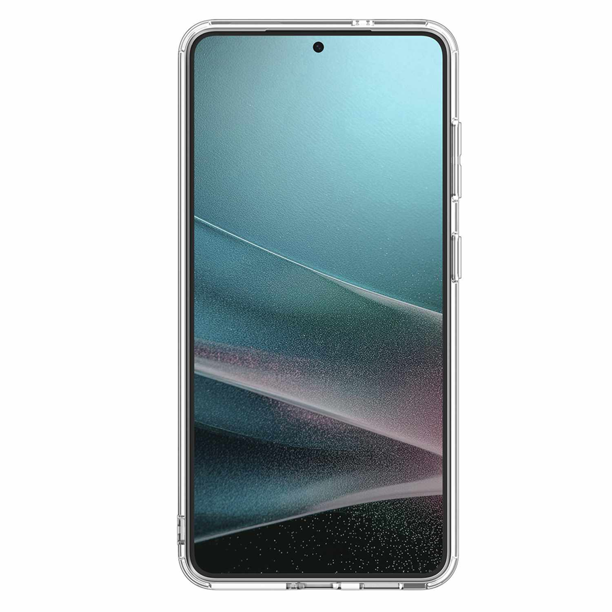 Spigen - Étui Slim Armor Essential S avec aimants, blanc transparent, pour Samsung Galaxy S26