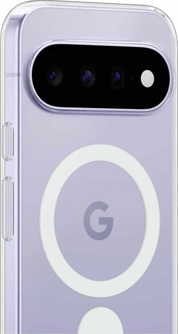 Google - Clear Case w/Magnets Clear for Google Pixel 11