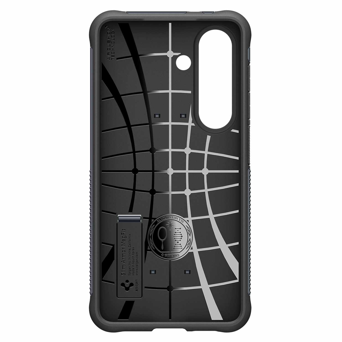 Spigen - Étui Slim Armor avec aimants, finition Metal Slate, pour Samsung Galaxy S26+