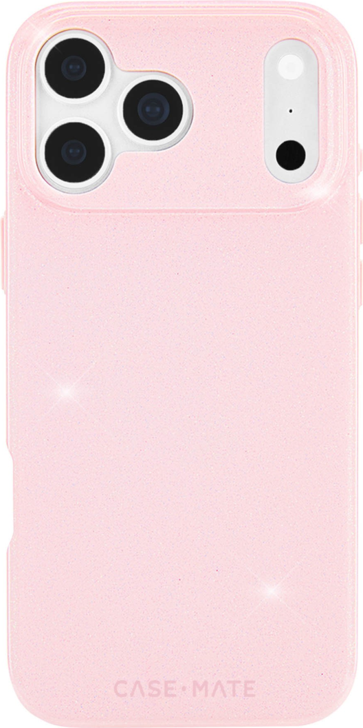 Case-Mate - Opaque Twinkle MagSafe Case for Apple iPhone 18 Pro Max/17 Pro Max - Ballet Pink