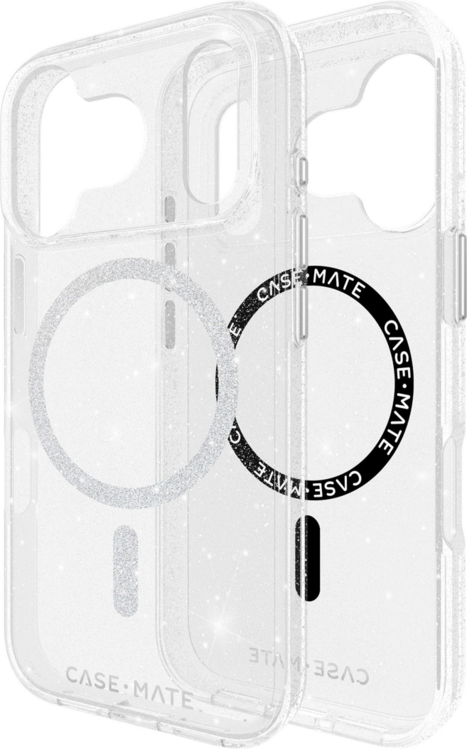 Case-Mate - Twinkle MagSafe Case for Apple iPhone 17 Pro - Twilight Silver