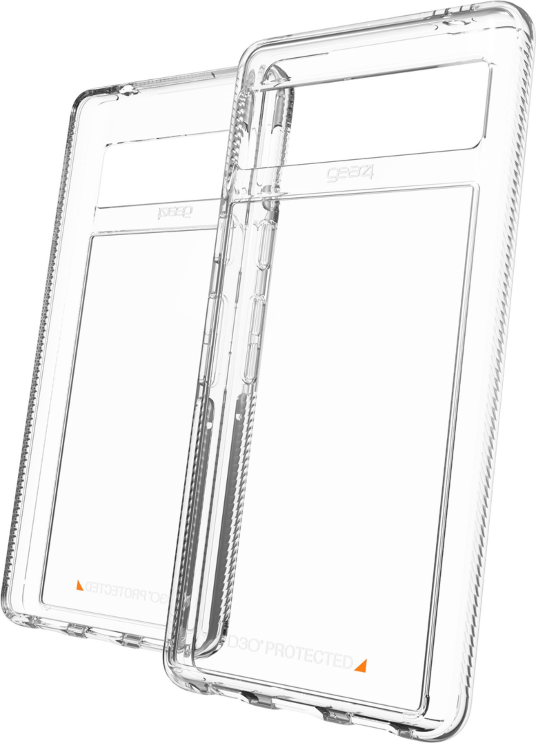 Designed to show off the original design of the device, the Gear4 Crystal Palace case features a sleek clear construction with D3O® Crystalex™ inside the case.