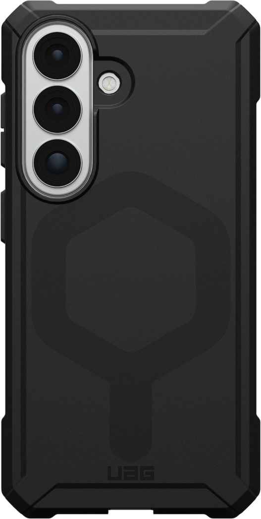 Get uncompromised defense with UAG Essential Armor – a one-piece TPU case that features an ultra-thin design, 15 ft drop protection and a built-in magnet module.