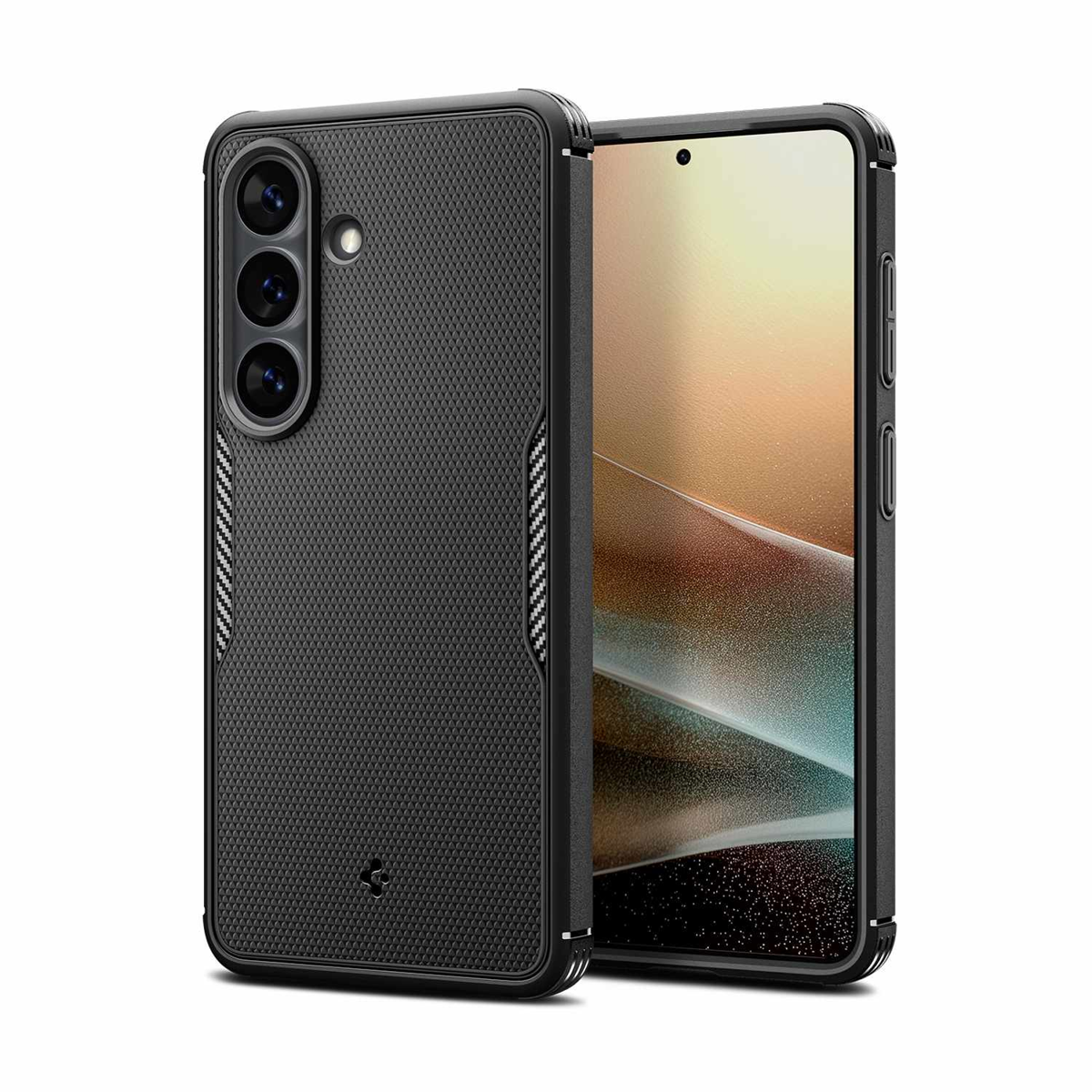 Spigen - Coque Core Armor avec aimants, noir mat, pour Samsung Galaxy S26
