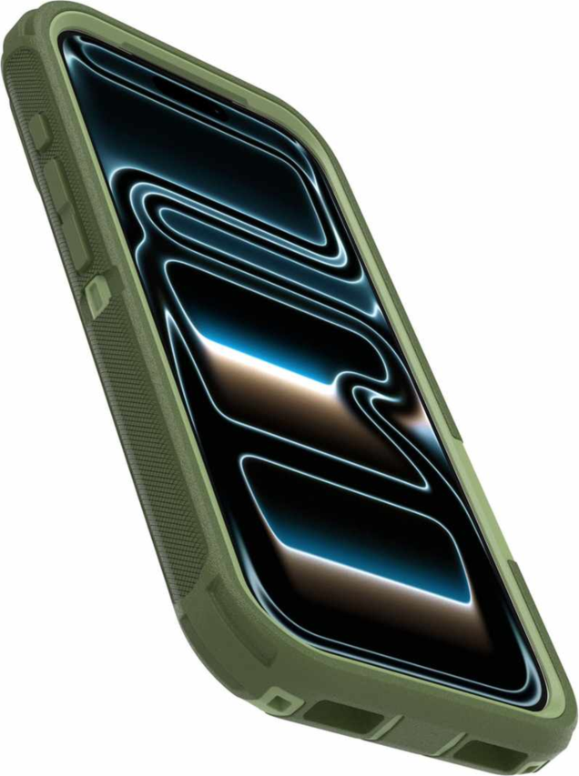 OtterBox - Defender Pro MagSafe Case Halfwise Green for iPhone 18 Pro/17 Pro