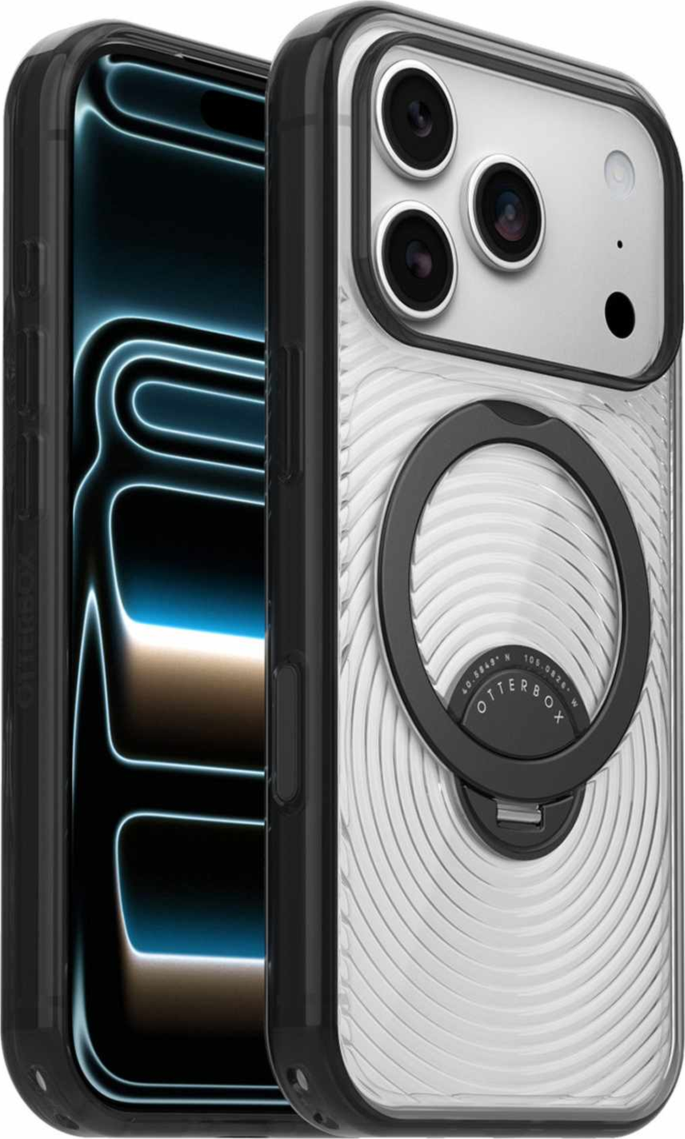 OtterBox - Étui Symmetry Stand MagSafe Noir Umbra pour iPhone 18 Pro/17 Pro