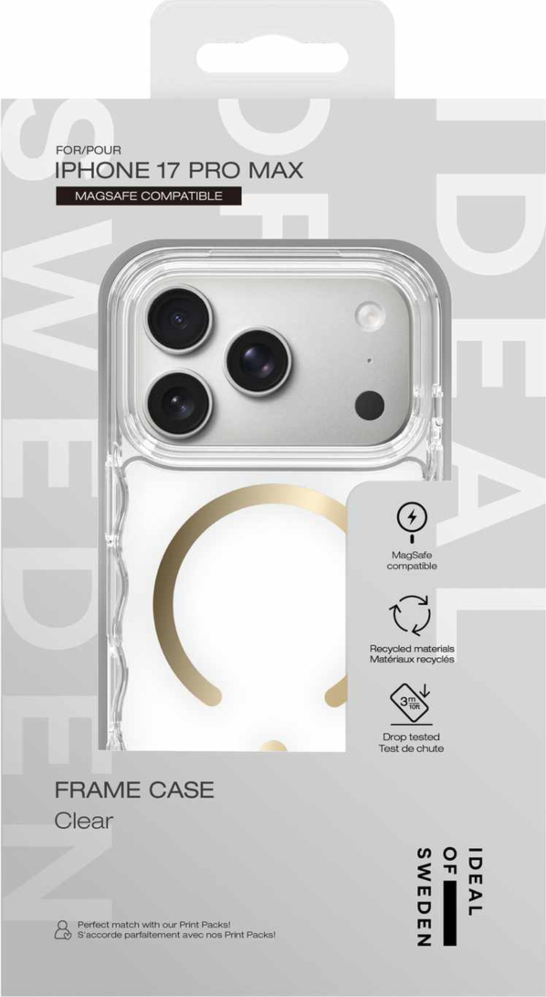 Ideal of Sweden - Frame MagSafe Case Clear for iPhone 17 Pro Max