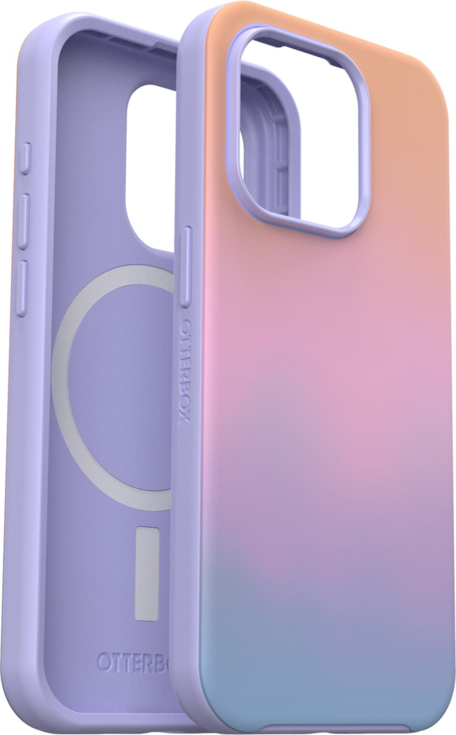 Slim but tough, OtterBox Symmetry Series offers style and protection in a one-piece design that slips on and off in a flash.