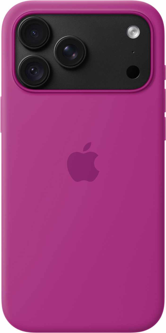 Apple - Silicone Case with MagSafe Magenta for iPhone 18 Pro Max